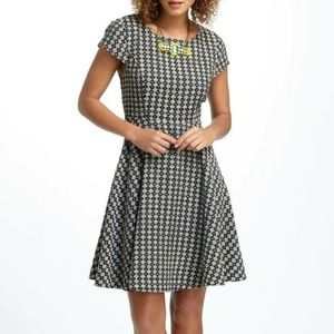 Maeve Circle jacquard dress from Anthropologie